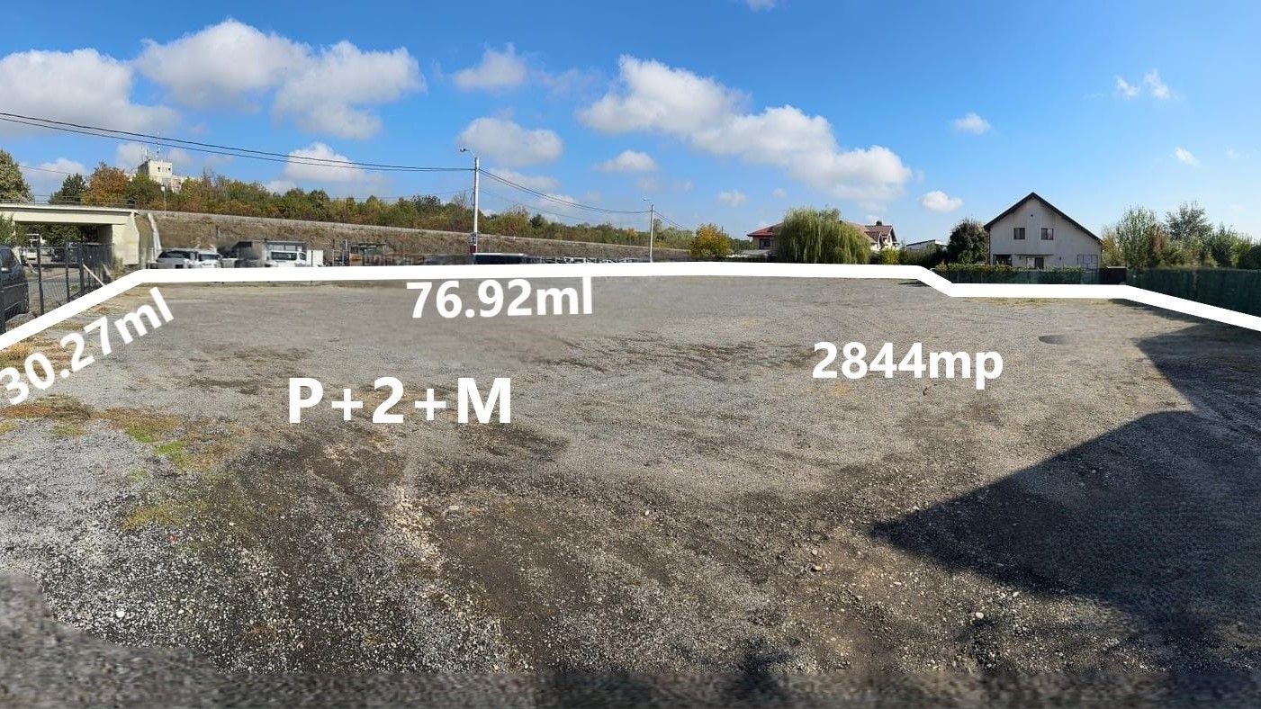 Otopeni intravilan 2.844 mp, colț stradal, deschidere dublă - C.U. - Poză 7
