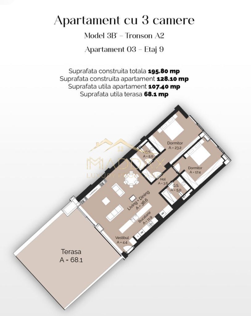 Proiect rezidențial // Apartamente 1-5 camere // Finalizare 2026 - Poză 58