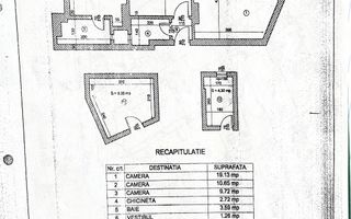 2 camere | Cotroceni | Centrala proprie | Ideal locuință sau birou - Poză 6