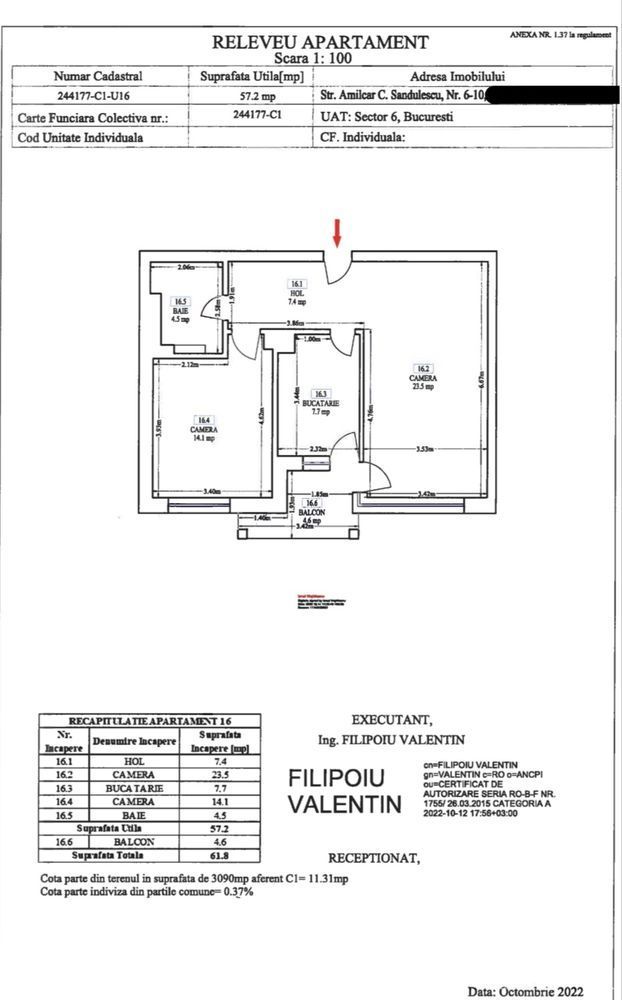 Apartament decomandat, 2 camere P Poenaru Grozavesti Lacul Morii - Poză 8