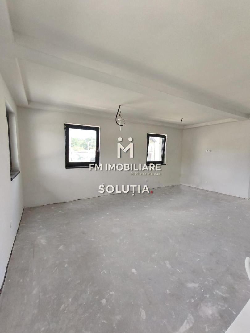 Casă nouă, semifinisată, 12 ari teren, Tăuții Măgherăuș! - Poză 8