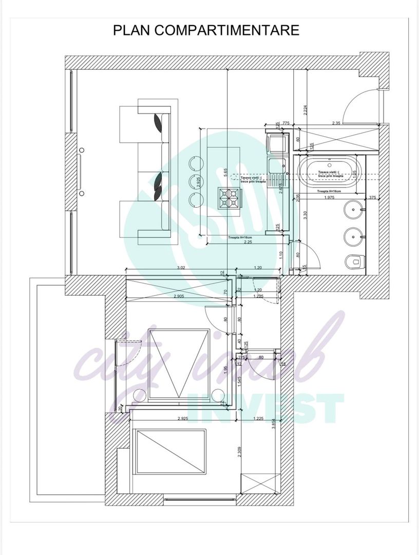 Apartament cu design modern si parcare subterana - Poză 12
