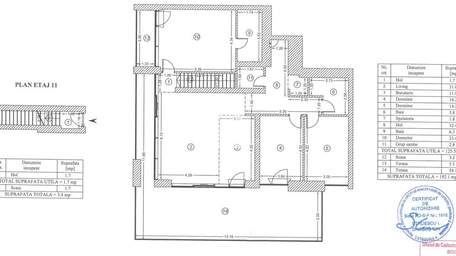 One Cotroceni Park | Penthouse 4 cam | 192mp | bloc 2023 | et 11 | 601.433 euro - Poză 20