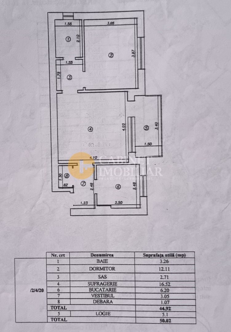 EXCLUSIVITATE - 2 camere - Copou - 50mp - Poză 2