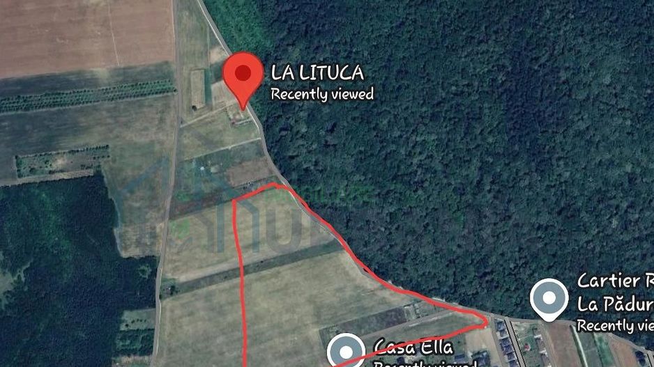 Teren extravilan de vanzare in zona Padurea Uricani, Valea Ursului, Iasi - Poză 1