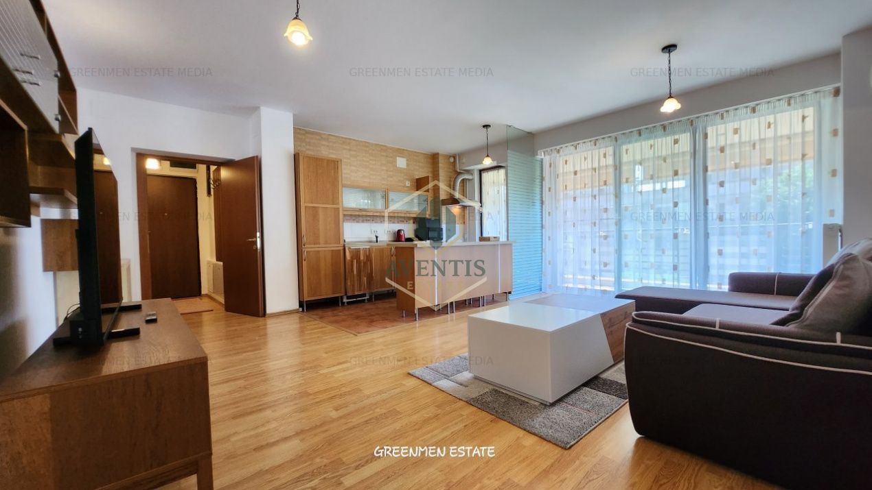 2 camere in bloc nou, parcare, 2 bai, terasa, Central Park Barbu Vacarescu - Poză 17