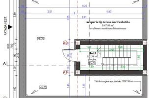 Casa tip insiruit, 4 camere, 186 mp teren, zona premium, Cetate - Schiță 15