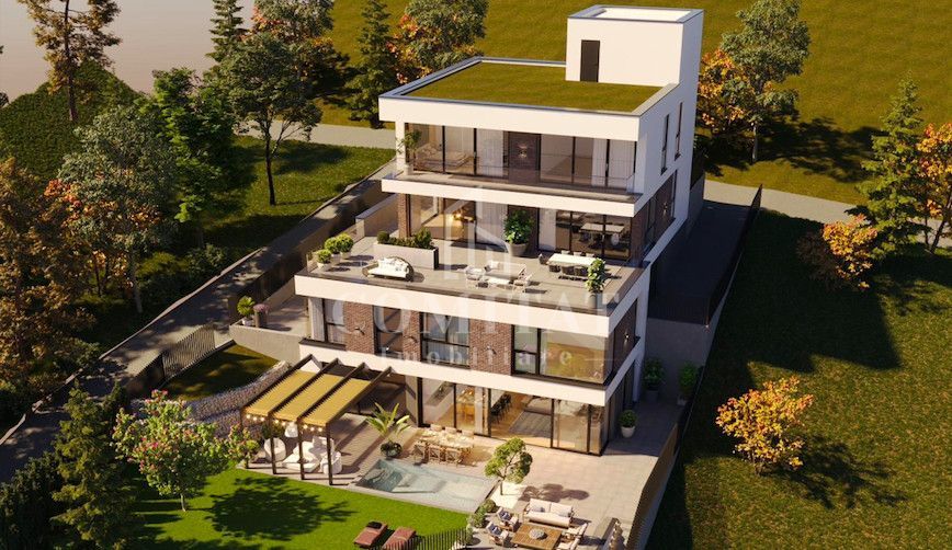 Casă generoasă cu panoramă și 254 mp terasă circulabilă - Poză 1