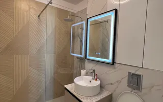 Apartament 2 camere Mamaia | Vedere frontală la lac | mobilat modern - Poză 13