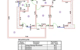 Apartament premium | 3 camere | Cortina 126 - Poză 17