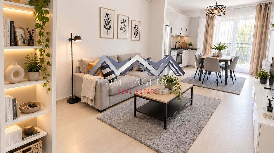 Apartament cu 2 camere în Otopeni, balcon și loc de parcare inclus - Poză 2