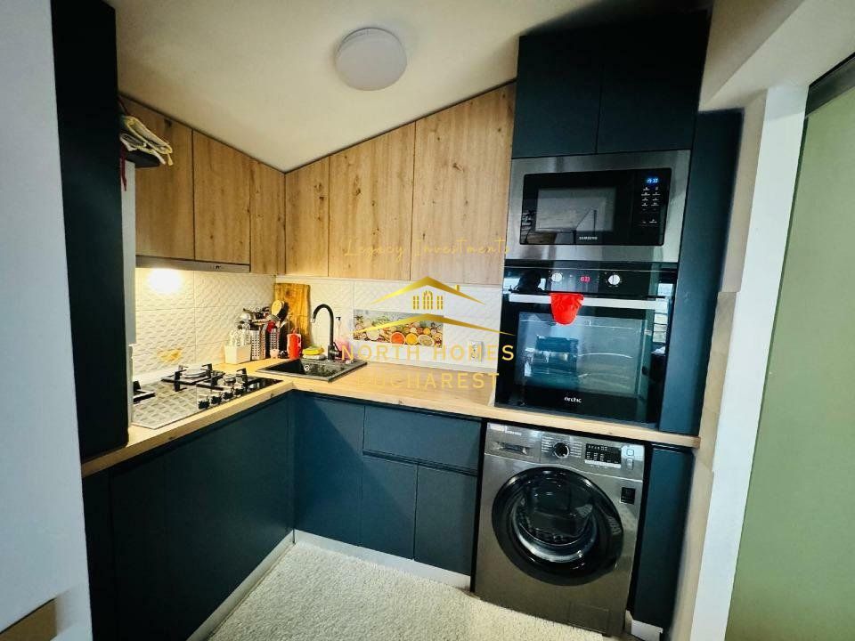 Apartament de 2 camere complet mobilat utilat, centrala proprie - Poză 3