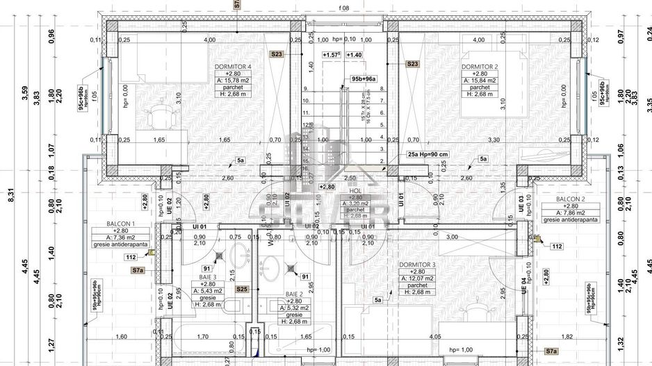 Casa in curs de construire/Teren 450 mp/VANZARE PF. - Poză 3