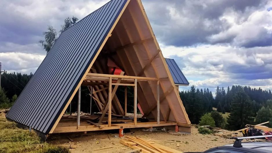 Cabana A-Frame de vânzare | Mărișel – view spectaculos - Poză 14