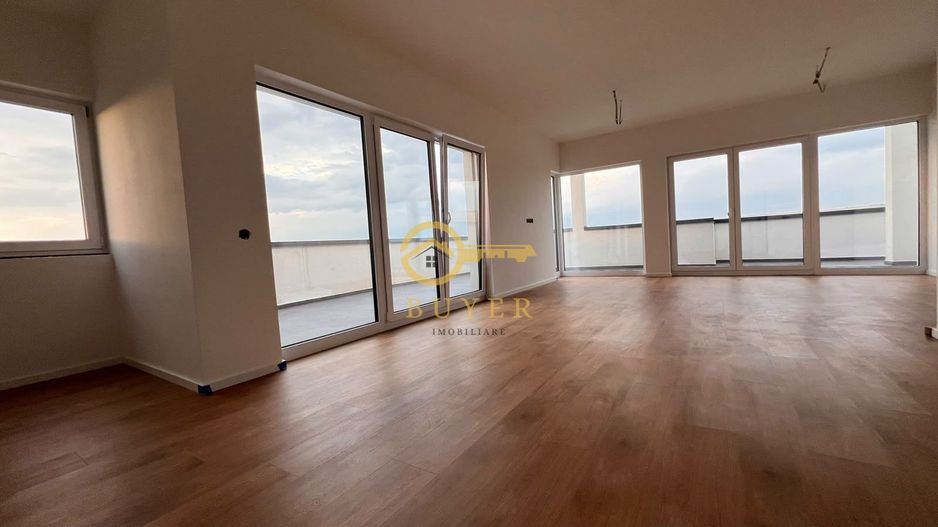 Penthouse superb finisat la CHEIE- Terasa 60mp- vedere panoramica - Poză 3