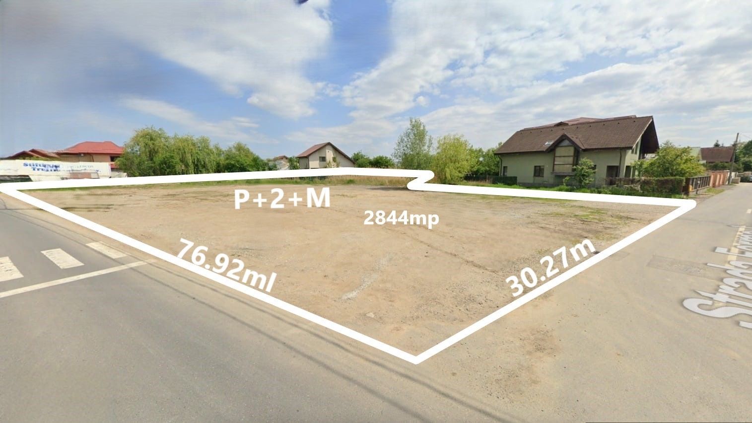 Otopeni intravilan 2.844 mp, colț stradal, deschidere dublă - C.U. - Poză 6