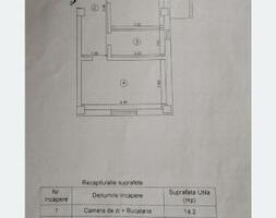 Apartament 2 camere, Valea Lupului, Iași - 48.2 mp, mobilat complet, etaj 2 - Poză 5