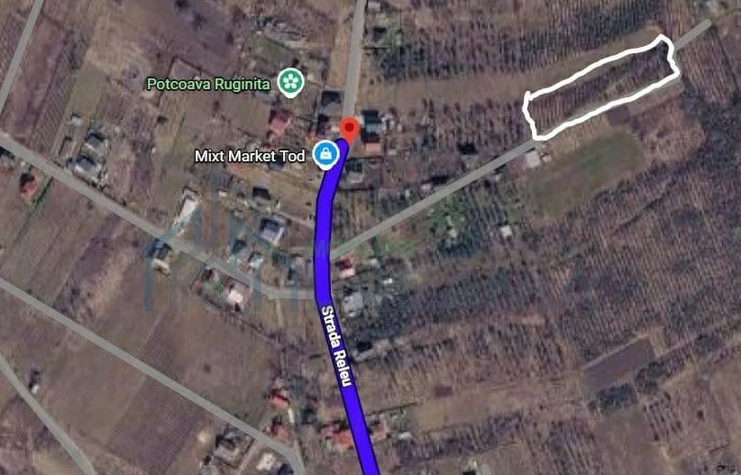 Teren intravilan 500/1000 mp, Chicerea, comuna Tomești, Iași - ideal construcții - Poză 1
