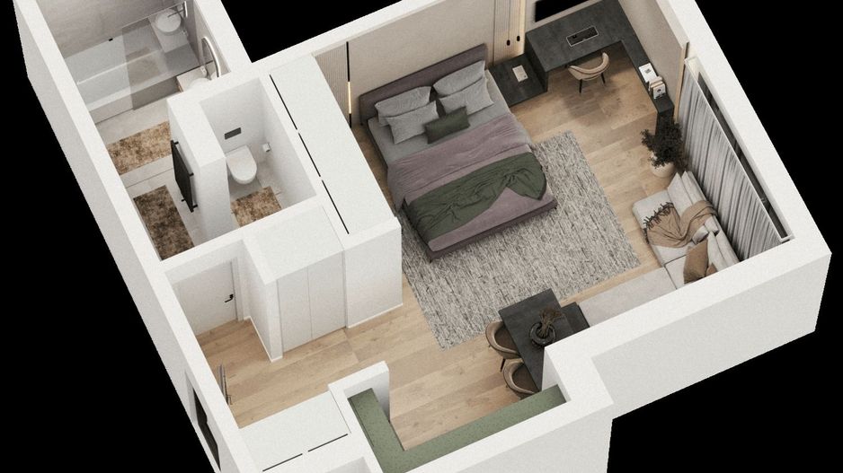 STUDIO DUBLU | PREMIUM | LANGA PARCUL TEI - Poză 8