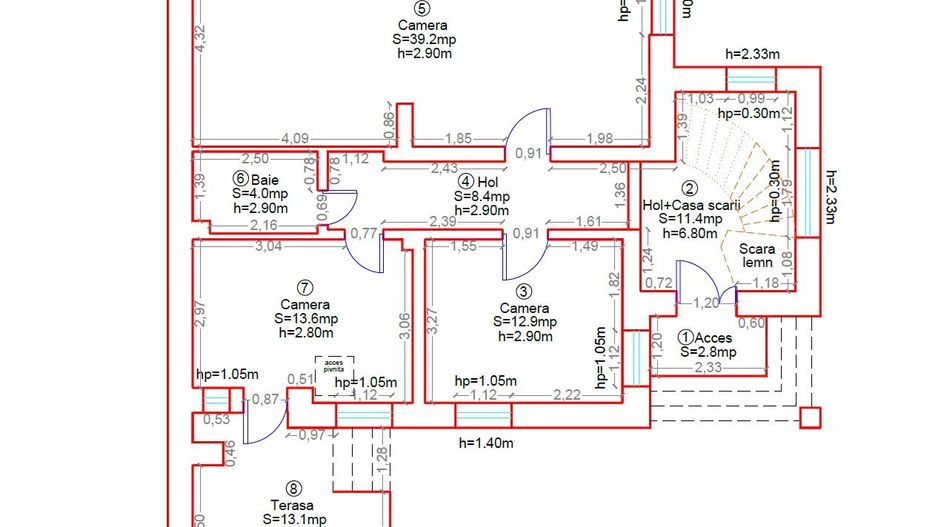 Circumvalatiunii | Casa individuala | 6 camere | Garaj - Poză 34