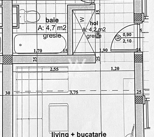 Apartament 2 camere READY TO MOVE, Arhitectilor, Sibiu - Schiță 13