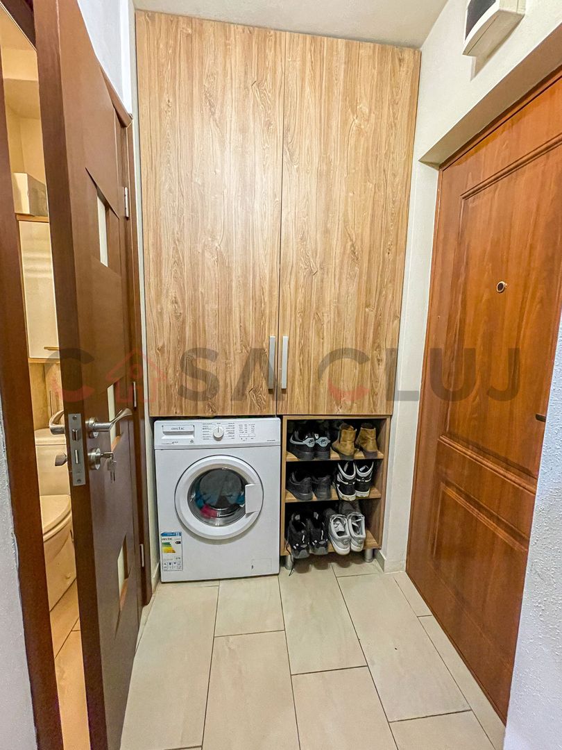 INVESTITIE - garsoniera complet mobilata, renovata recent - Poză 6