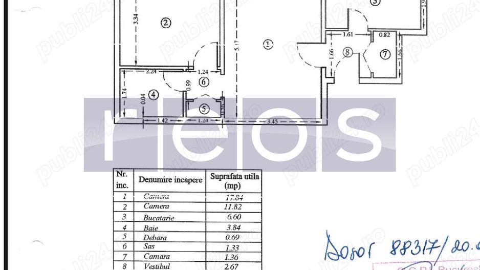 VANZARE APARTAMENT 2 CAMERE 55MP CAMPIA LIBERTATII PARCUL GHEORGHE PETRASCU - Poză 13