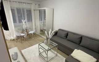Apartament 1 cameră renovat, complet, mobilat și utilat, de inchiriat. - Poză 1