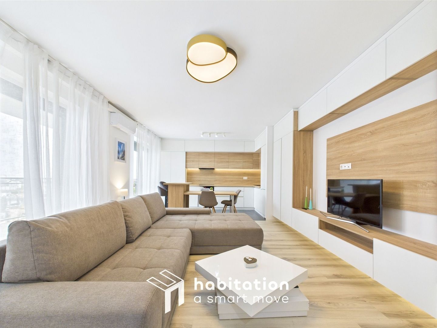 Apartament 2 camere de închiriat - Denya Forest–Lipovei - tur virtual - Poză 6