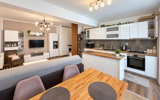 Apartament Superb cu 3 camere mobilat | terasa de 12 mp | Giroc | asfalt. - Poză 2