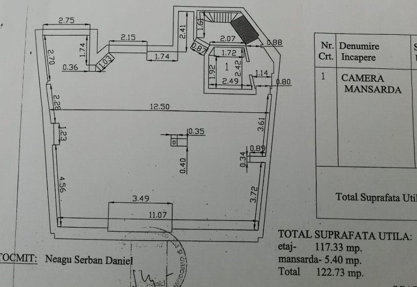 2 ETAJE DE INCHIRIAT Piata Amzei- Piata Romana IM507 - Poză 9