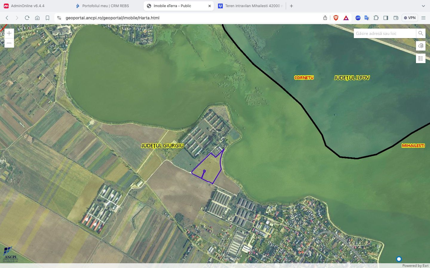 Teren extravilan Mihailesti 15 ha - Poză 15