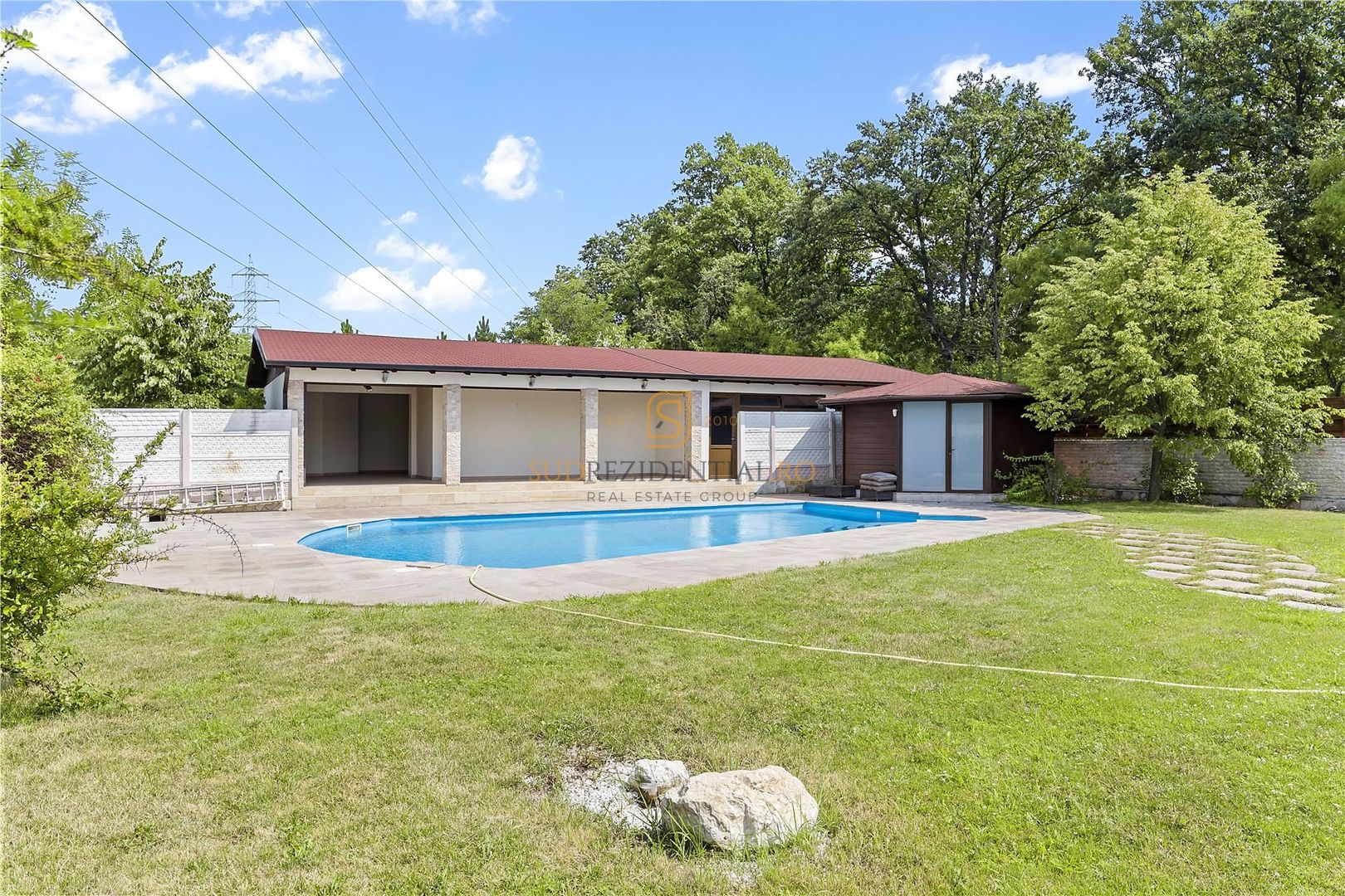 Vila exclusivista cu piscina, sauna si crama, 479.27 mp, langa padure - Poză 19