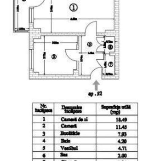 Apartament 2 camere de vanzare Pacii - Poză 8