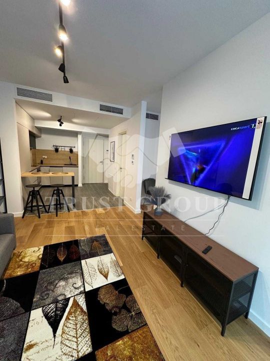 Studio dublu The Level Apartments Straulesti | Locuri de parcare disponibile - Poză 2