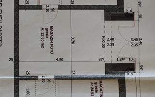 Spatiu comercial de închiriat, Brasov - 62 mp # plus-imo.ro - Schiță 3