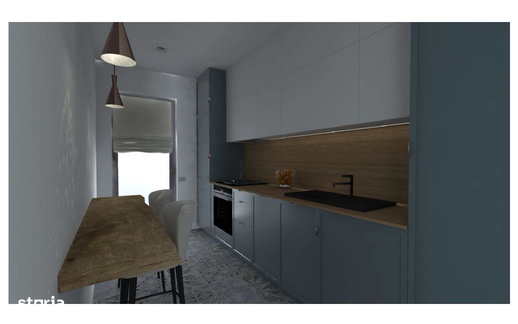 2 camere premium Aviatiei, etaj 4, vedere spectaculoasa, 2021, aproape de metrou - Poză 2