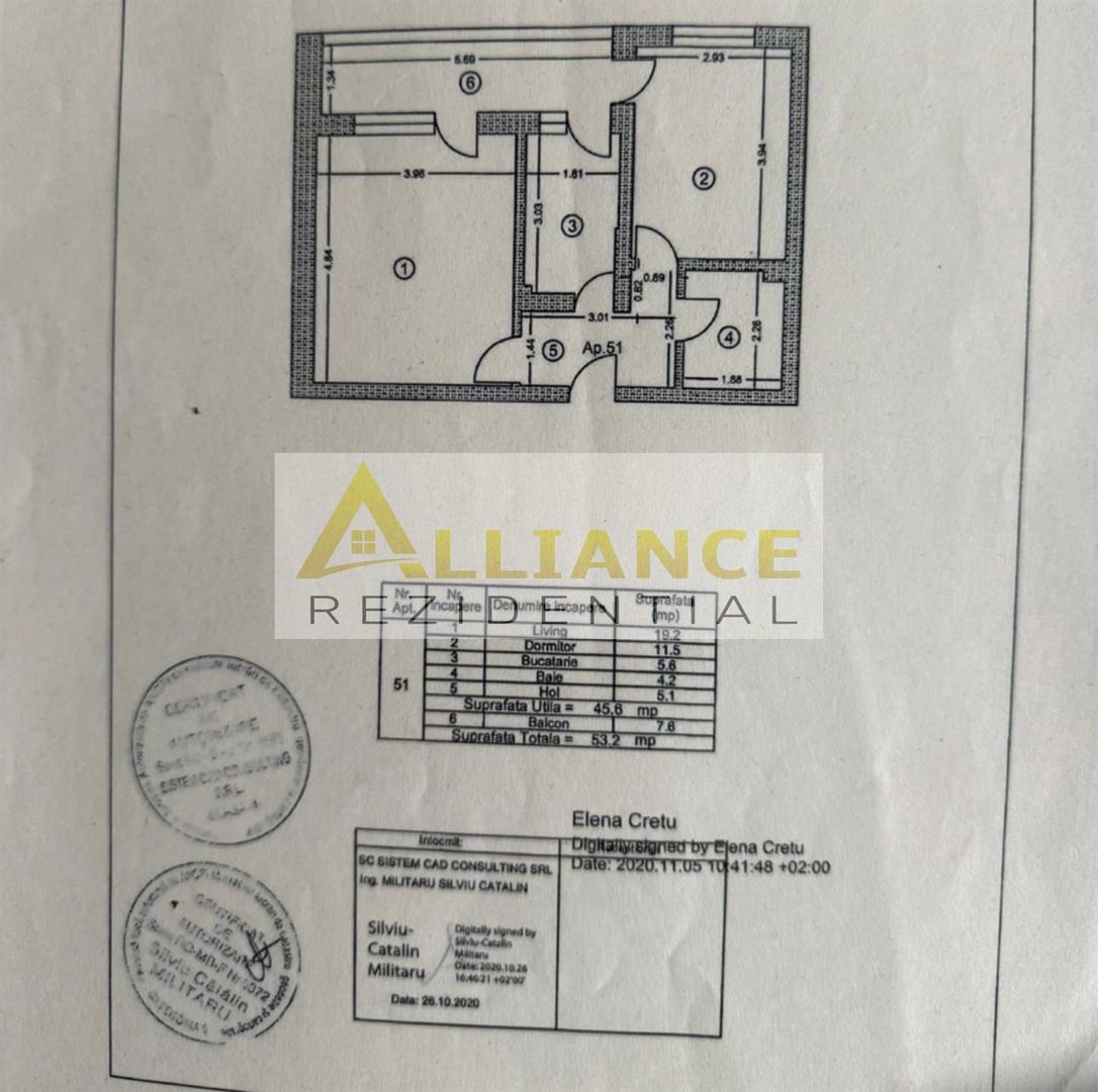 Apartament 2camere /mobilat si utilat /metrou Berceni 15min - Poză 15