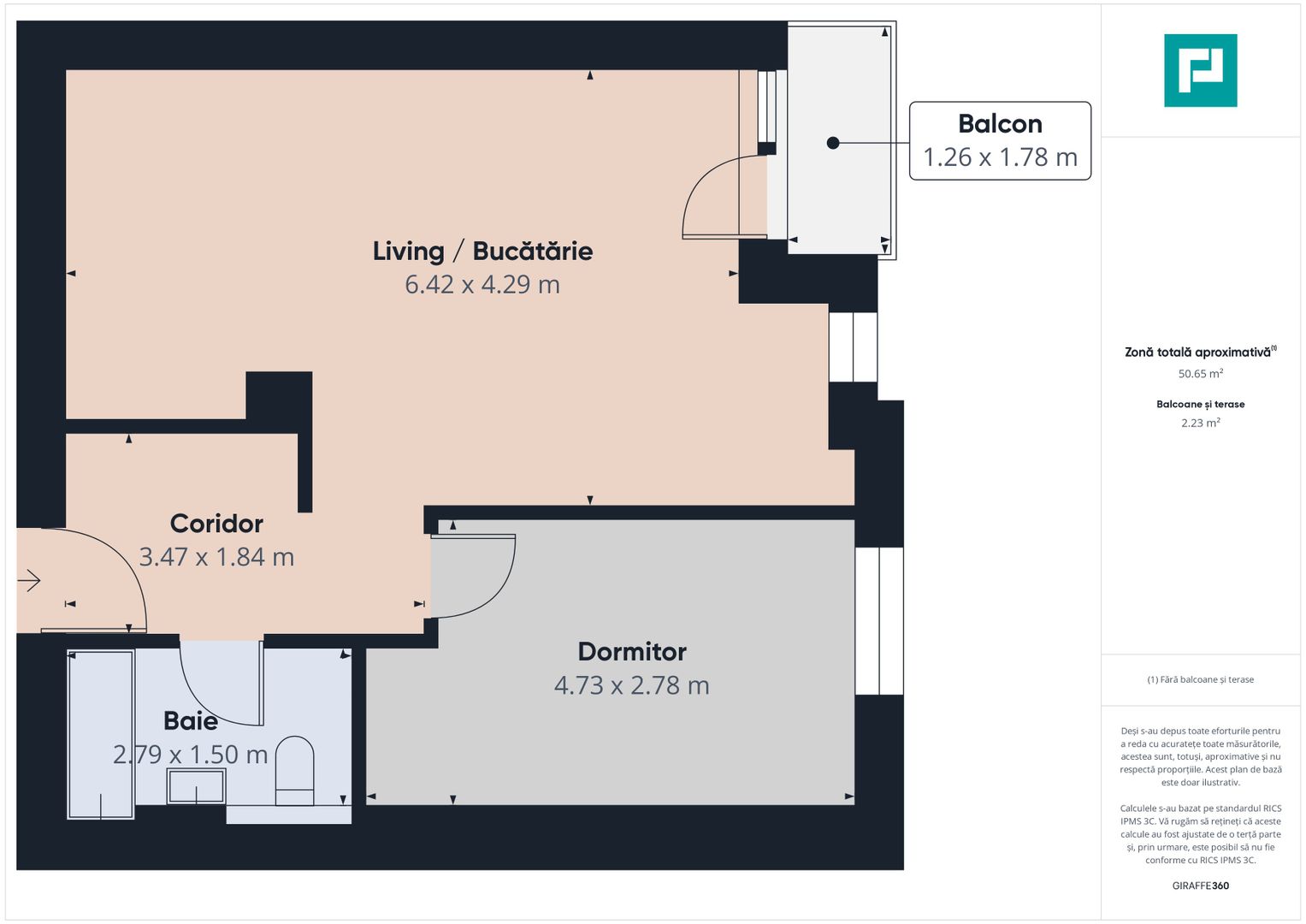 Apartament cu 2 camere | Bloc nou | Torontalului - Poză 9
