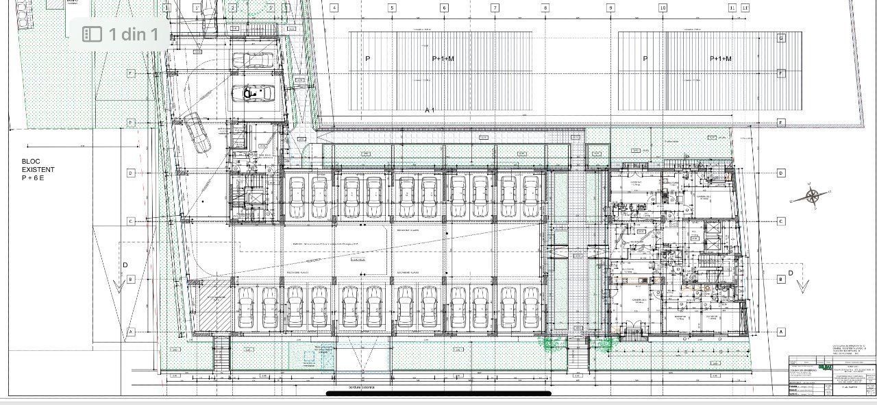 Vand parterul unui imobil de locuinte colective Suprafata 1000 mp - Poză 1