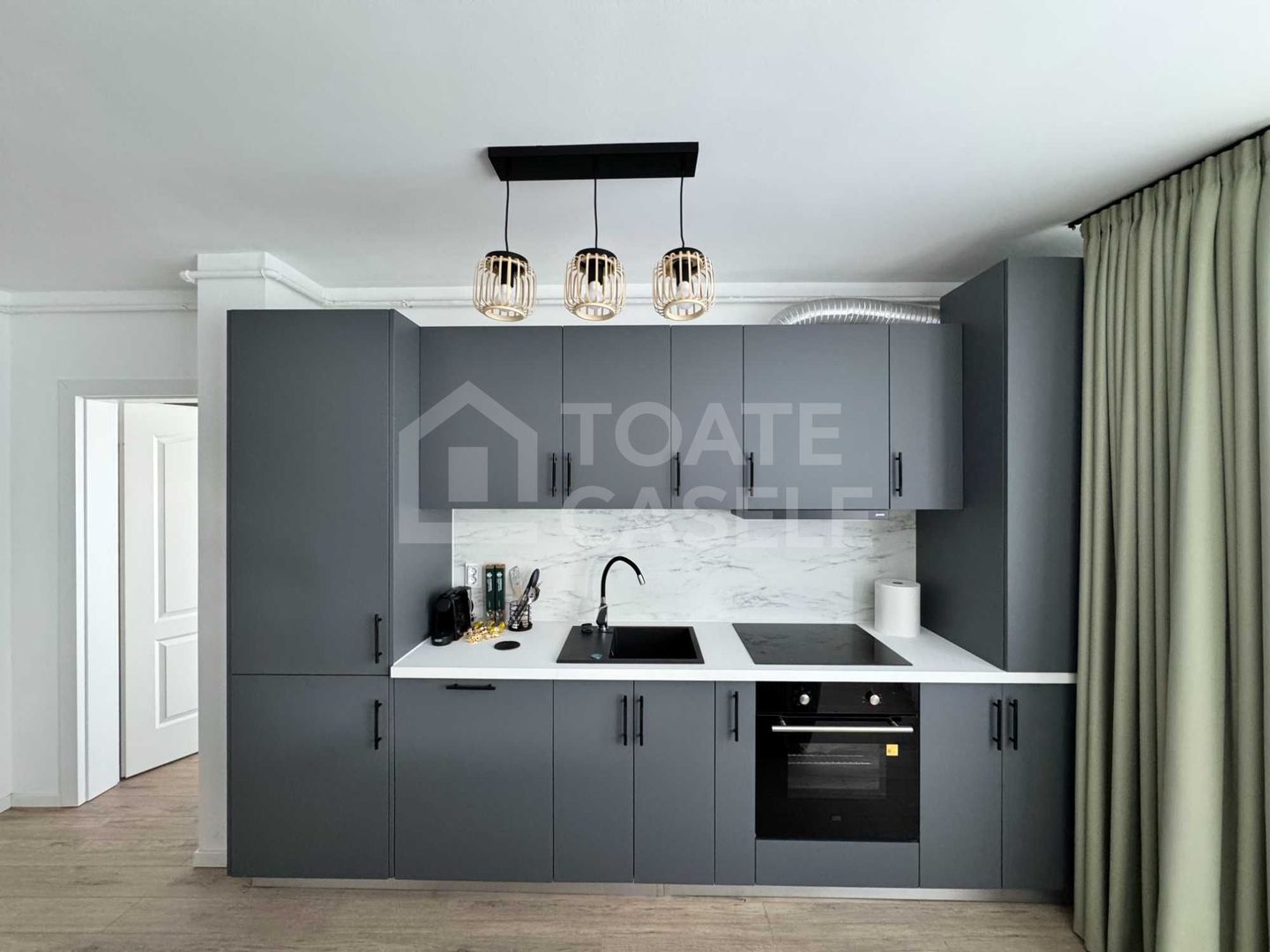 Apartament cu 3 camere, 80mp, finisat, zona Rivus Mall - Poză 3