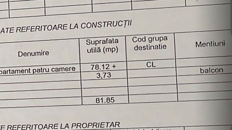 Apartament 4 camere Ozana - Poză 1