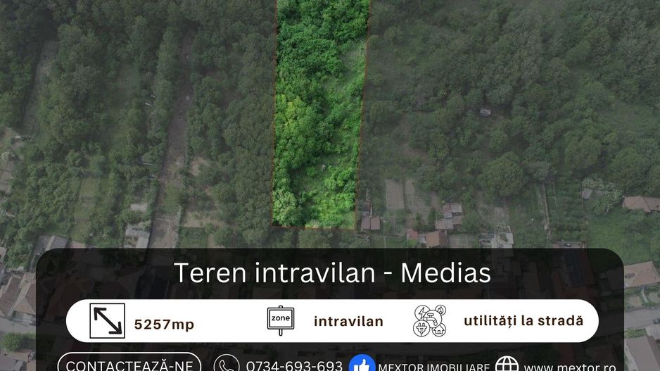 Teren intravilan Medias - Poză 1