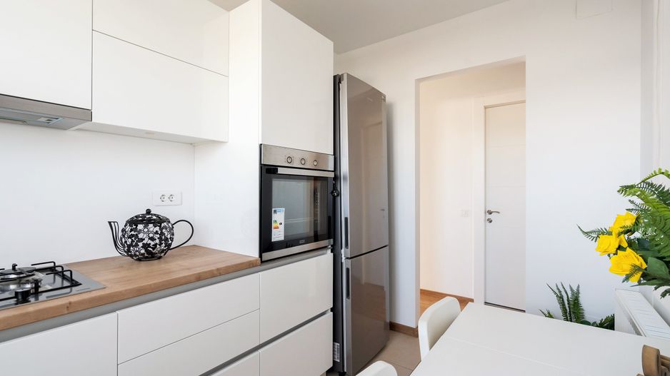 COMISION 0%-Apt 3 camere 75mp superb complet mobilat/utilat vedere lac ParcVerdi - Poză 11