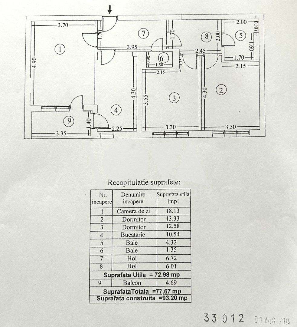 De vânzare: ap. 3 cam - clinica stomatologica - Regie - Grozăvești - Poză 9