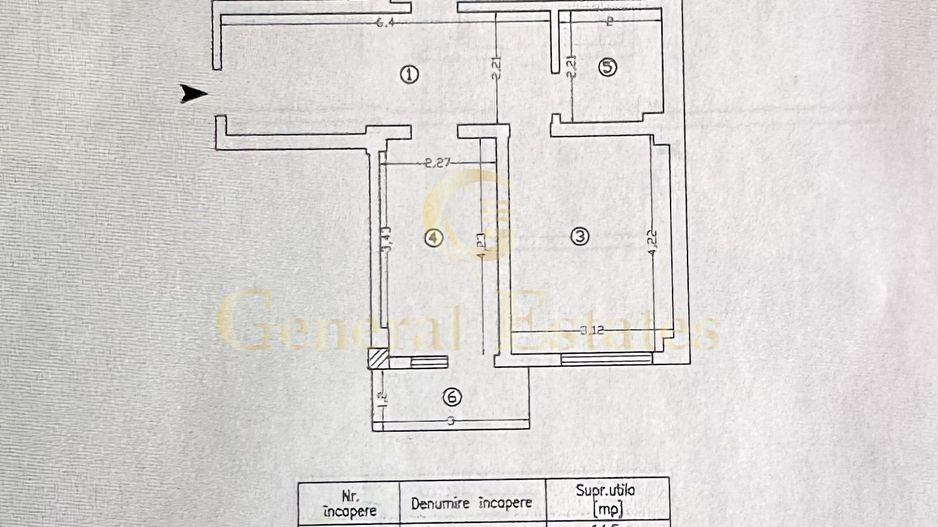 Vânzare apartament cu 2 camere - 68 m.p. Mutare imediată în Tătărași - Poză 15