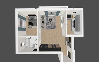 Apartament 2 Camere | Bucatarie Separata | Bloc Nou | Terra, Floresti - Poză 2