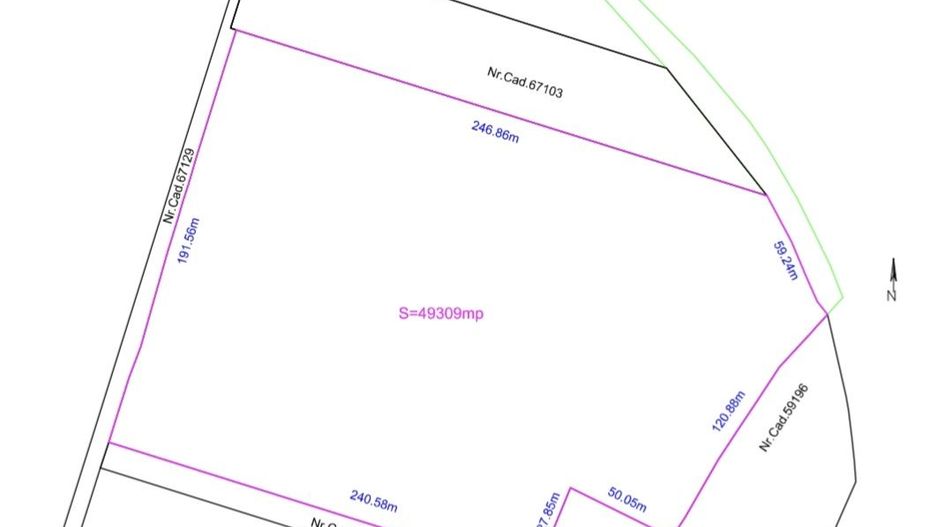 Teren intravilan 49309 mp - sos. De Centura pentru Parcuri Logistice si Hale - Poză 7