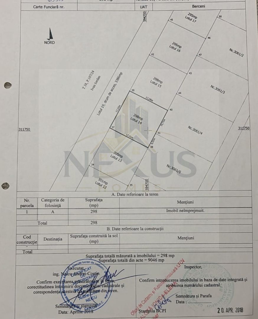 🏡 Teren intravilan | 300 mp - Comuna Berceni - Utilități în zonă - Poză 5