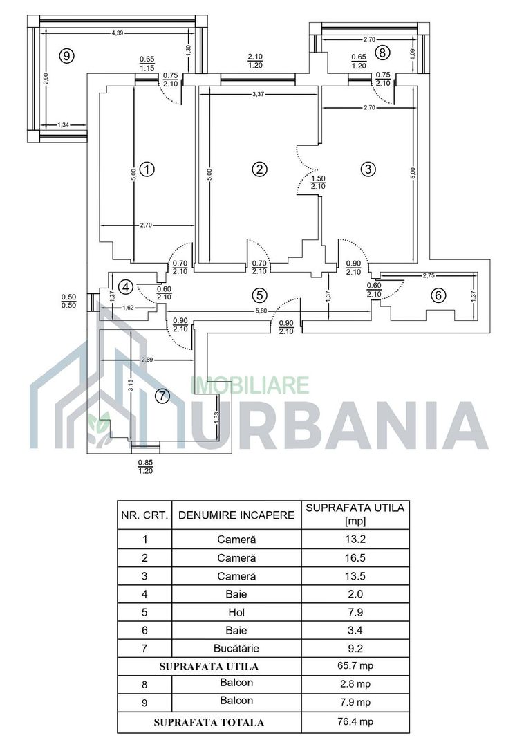Direct Proprietar | Ap. 3 Cam D, 76 mp + Boxă 10 mp + 2 Locuri Parcare - Poză 21